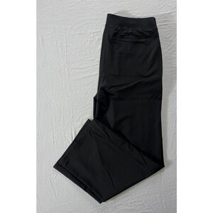 Chico's Zenergy UPF Wide Leg Trouser Pants. Black, Women's Size 12R. MINT!!